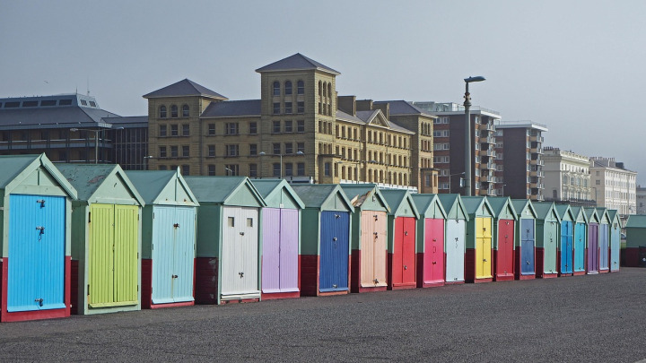 Hove beach huts